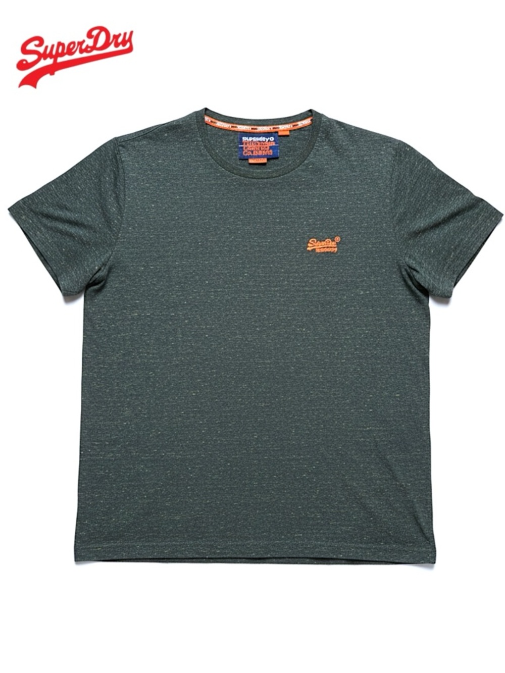 Superdry The Orange Label Tee Co. Men's VTG Embroidered Logo T-Shirt | Size XXL